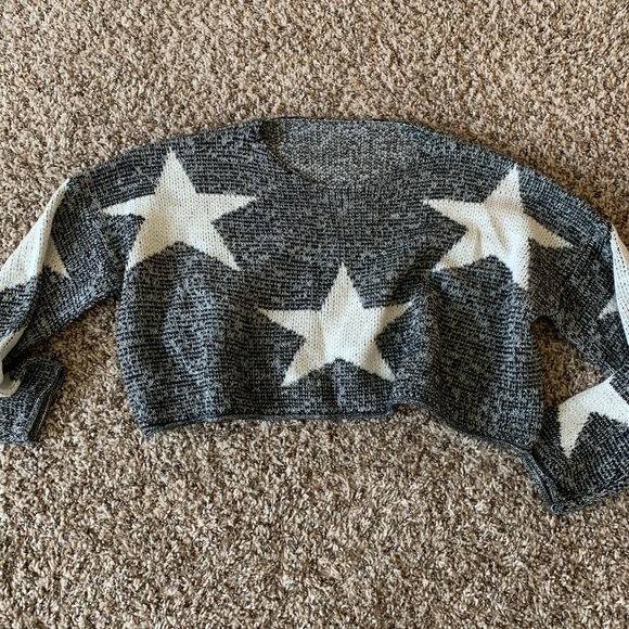Star cropped sweater - Picture 2 of 2